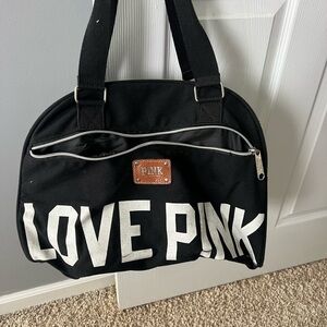 PINK Victoria's Secret Black Tote Bag